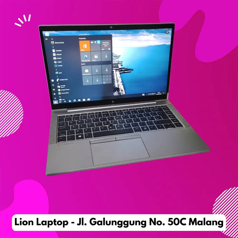 RAM 16GB Alumunium Body Core i5 Gen 10 HP Elitebook 840 G7 [23|07]