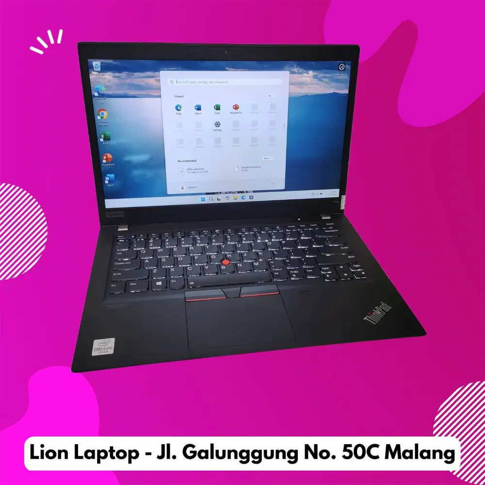 RAM 16GB Slim Core i5 Gen 10 SSD 256GB Lenovo Thinkpad T14s [23|07]