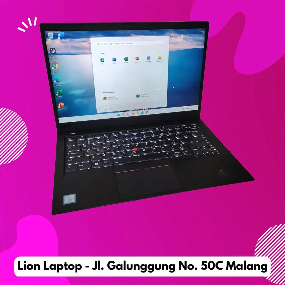 RAM 16GB SSD 512GB Core i7 Lenovo Thinkpad X1 Carbon [23|07]