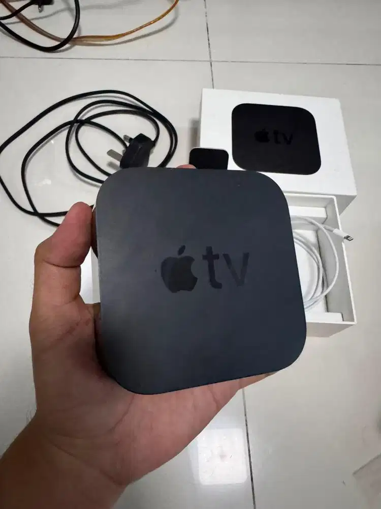 Apple TV 4K HDR 32gb A1842 1st Gen Lengkap.