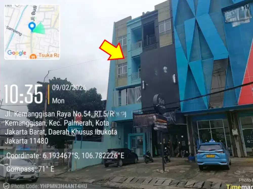 Dijual Lelang Ruko Jalan Kemanggisan Raya, Kelurahan Palmerah, Kecamatan Palmerah, Kotamadya Jakarta Barat