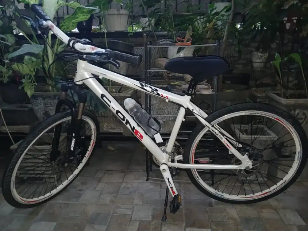 Dijual sepeda MTB Putih WimCycle