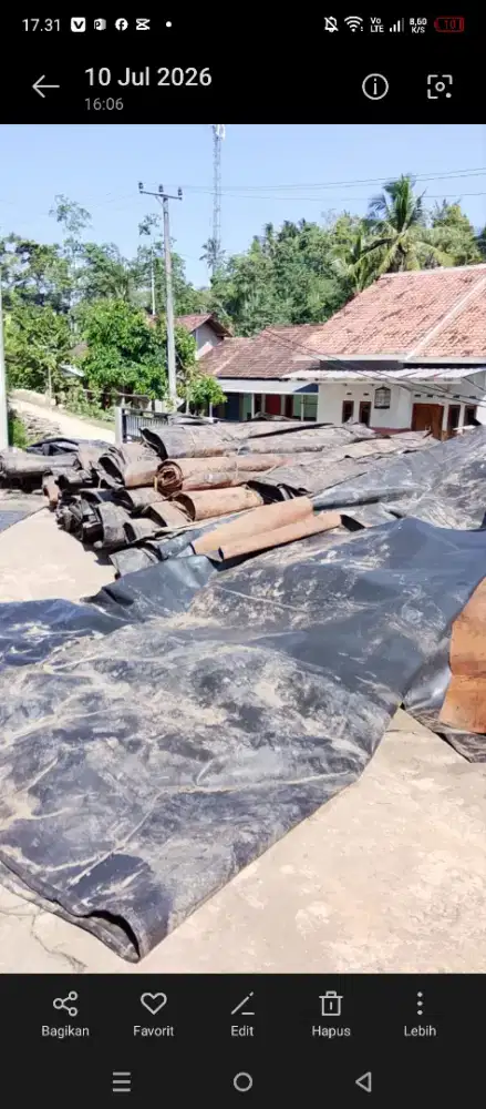 Jual Karpet Tambak Bekas Tebal | Talang Air, Jemuran, Pagar Sawah