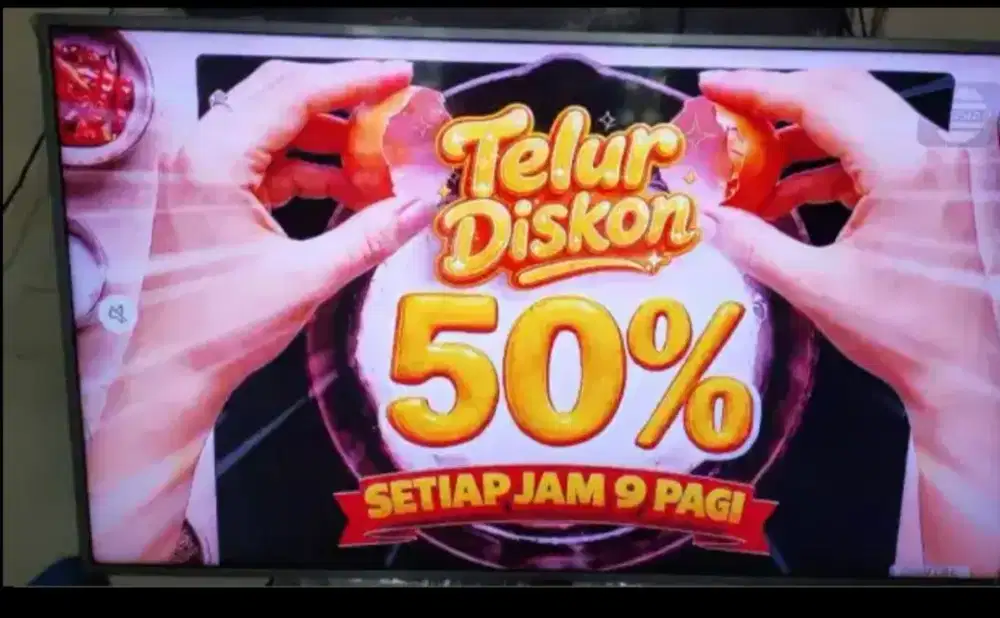 Dijual TV Samsung Qled 4K  tertinggi Samsung 43inci Tebus dipegadean