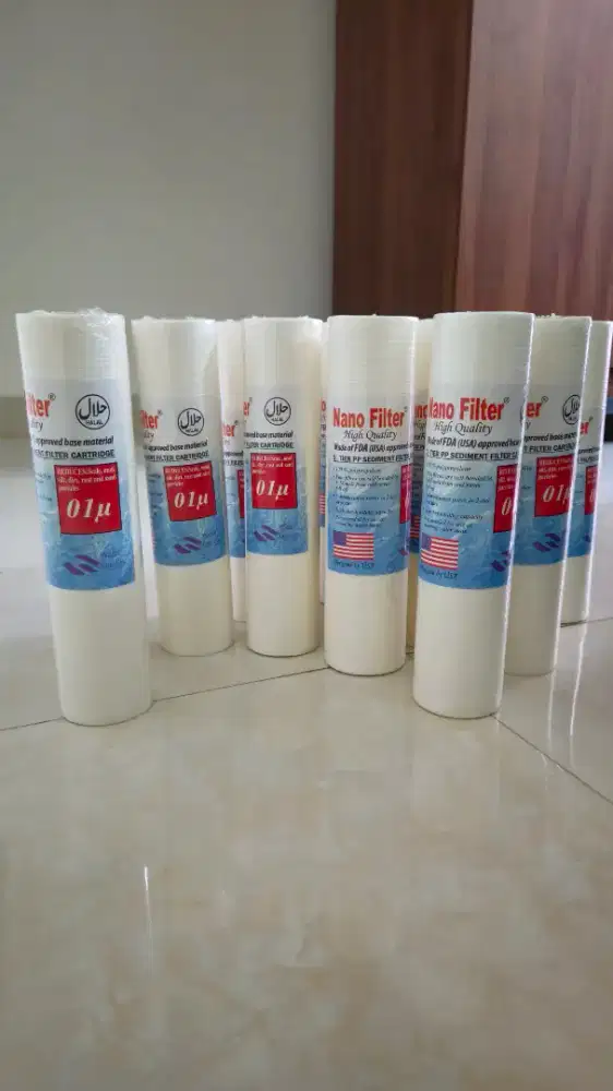 Cartridge filter air spun nano 10 inch/saringan air kotor filter