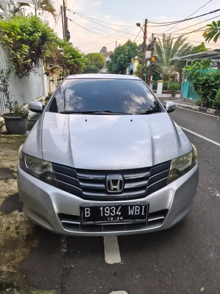 Honda City GM2 E AT 2009 VTEC Silver Mint Condition