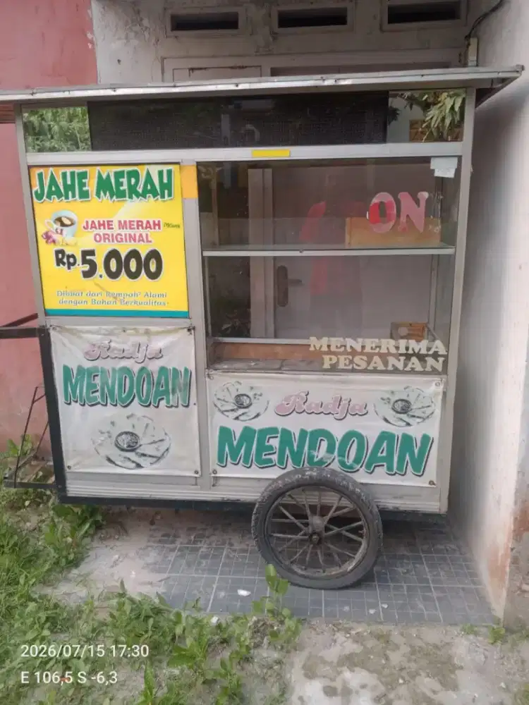 Gerobak almunium