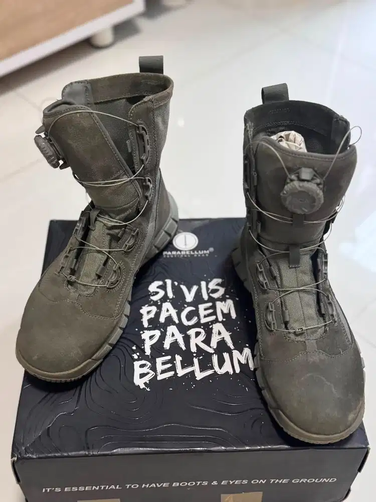 Sepatu PDL Parabellum XTRACX BOA Green Original (Preloved).
