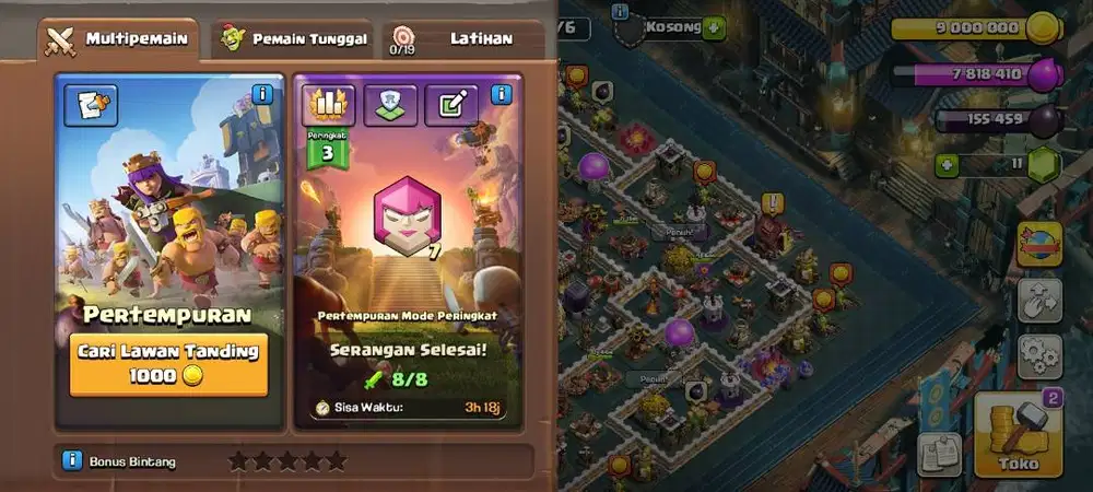 (Akun coc th 11)