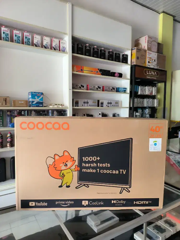 Coocaa Smart Tv 40S3U 40Inch Barang Baru & Bergaransi Bisa Diantar