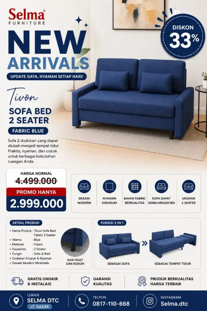 Sofa Sleeper Murah