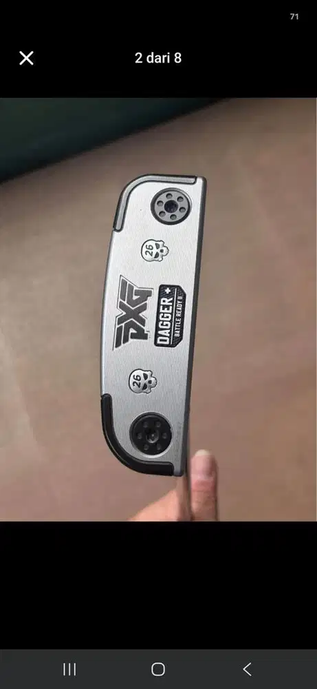 PXG Battle Ready II Dagger+ putter golf