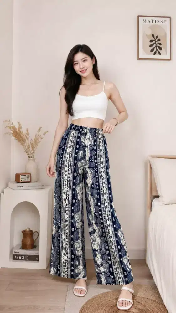CELANA KULOT JUMBO MOTIF