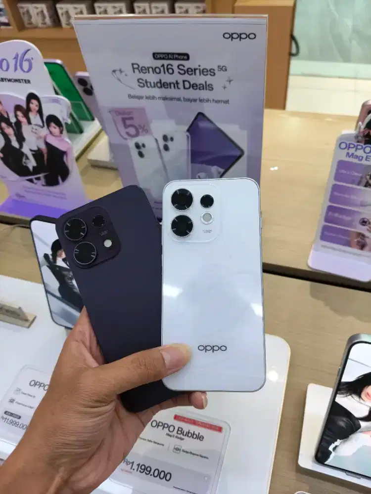 Oppo Reno 16 series promo Cashback bank