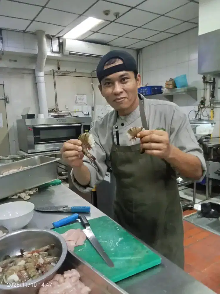 Koki/cheff indonesian food,seafood,dan Chinese food