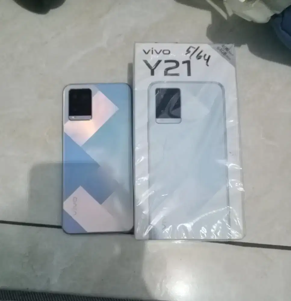 Handphone vivo y21A bekas