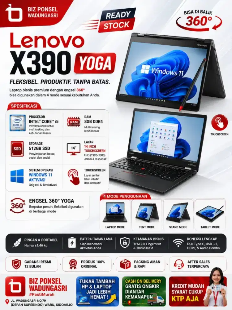 Promo kredit laptop cuma ktp saja
