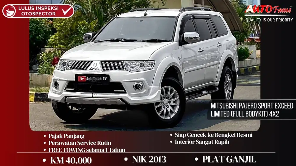 KM40RB Mitsubishi Pajero Sport Exceed Limited (Full Bodykit) 4x2 AT NI