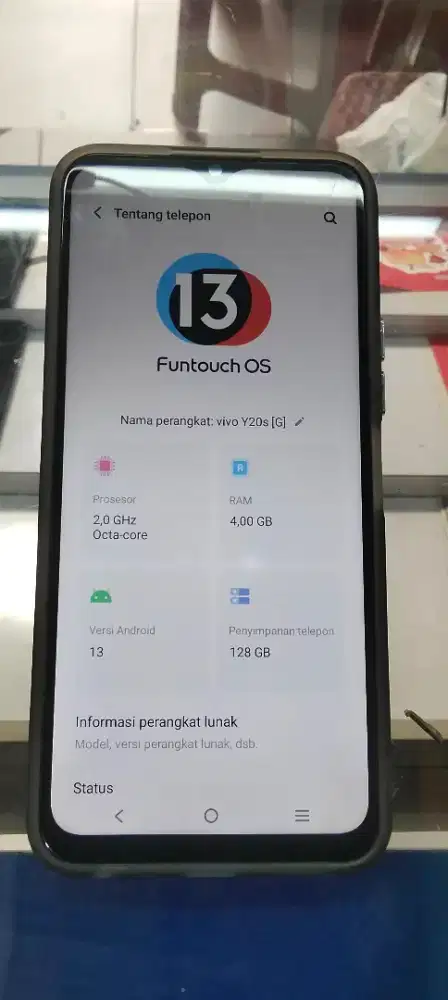 Vivo y20s 4/128 jual capat krna butuh uang