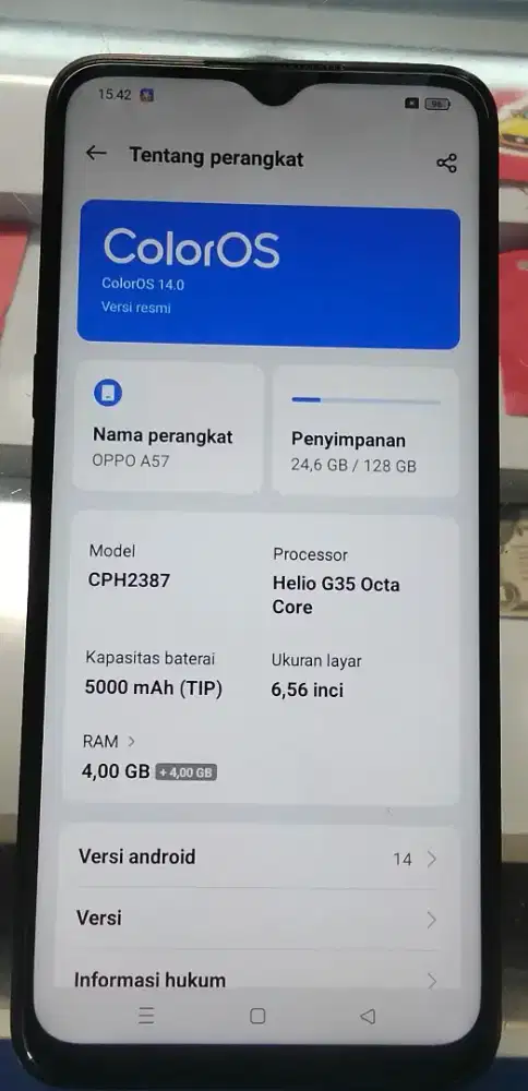 OPpo A57 4+4/128 hp