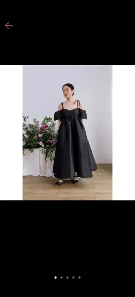 Dijual preloved dress iamstarry hitam