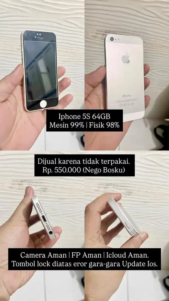 Iphone 5S 64BG MULUS