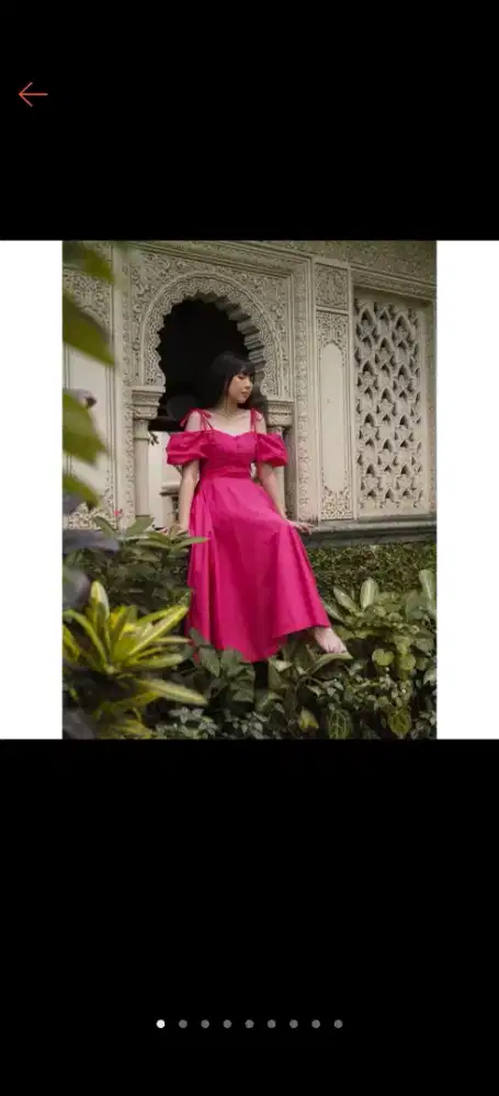 Dijual preloved dress iamstarry pink