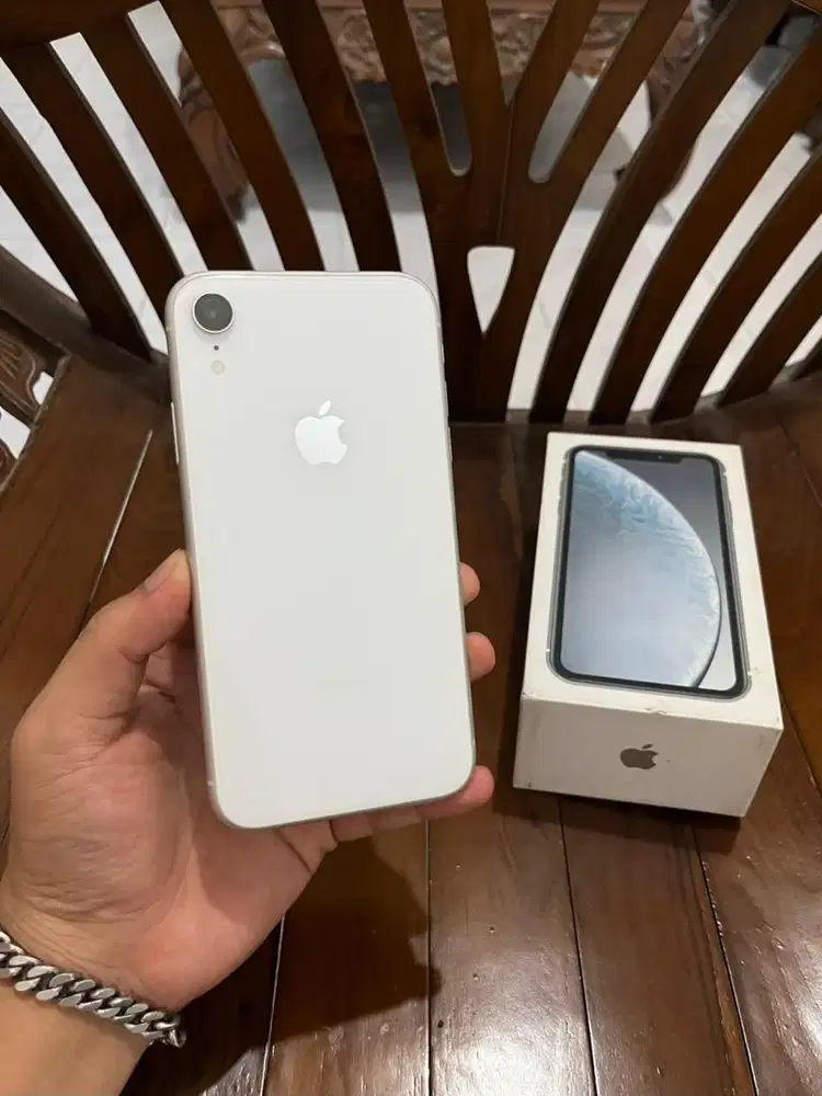 Iphone Xr 64gb Permanen, White Mulus Fullset