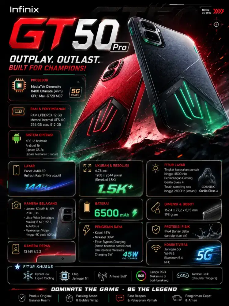 Infinix GT 50 Pro