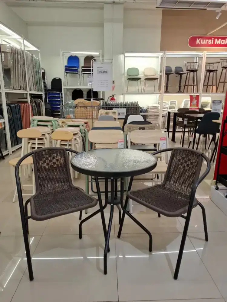 PROMOKURSI TERAS SET 600RIBUAN BARU