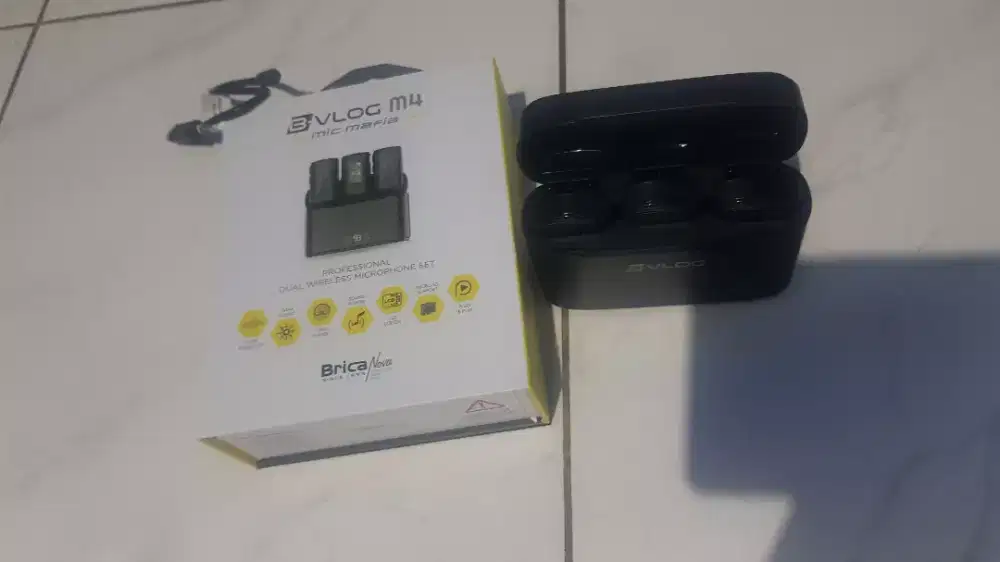Mic wirreles B VLOG M4 . Mulus