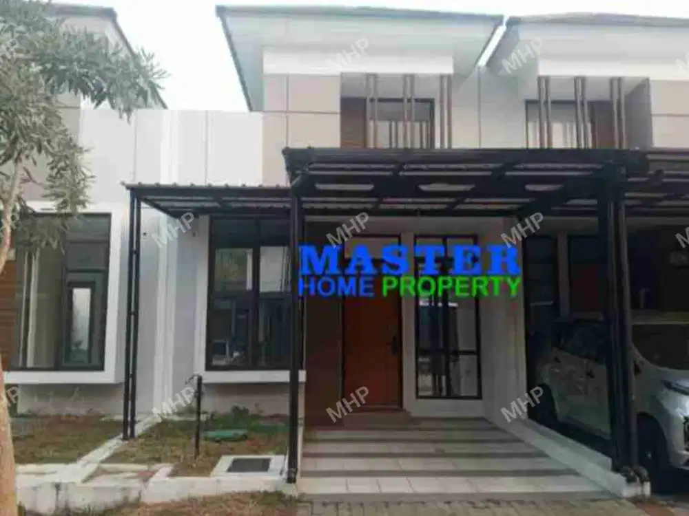 Rumah Cluster Berkanopi Disewakan