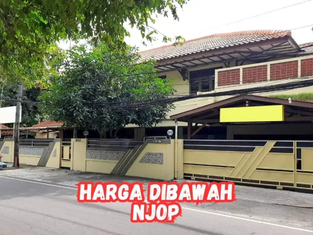 RUMAH 2 LANTAI HOOK PINGGIR JALAN RAYA