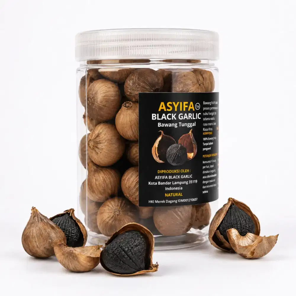 ASYIFA BLACK GARLIC BAWANG HITAM TUNGGAL 250 Gram