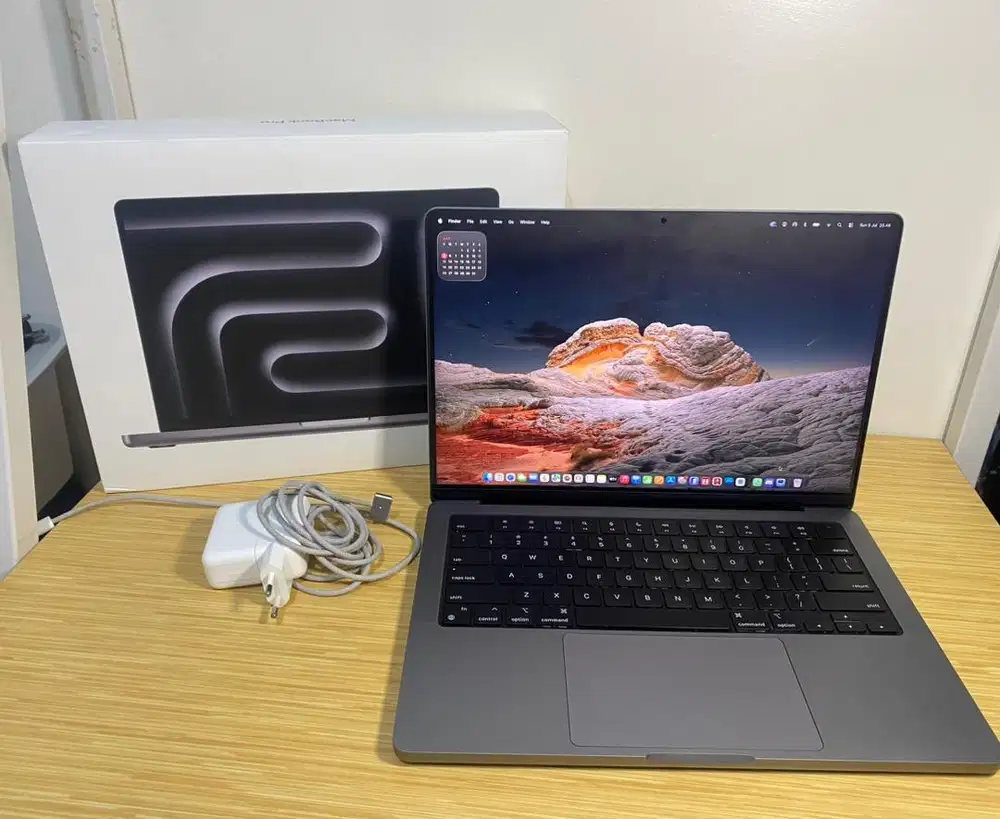 2nd MacBook Pro M3 14 in 8/1 TB | Resmi Indonesia | Fullset