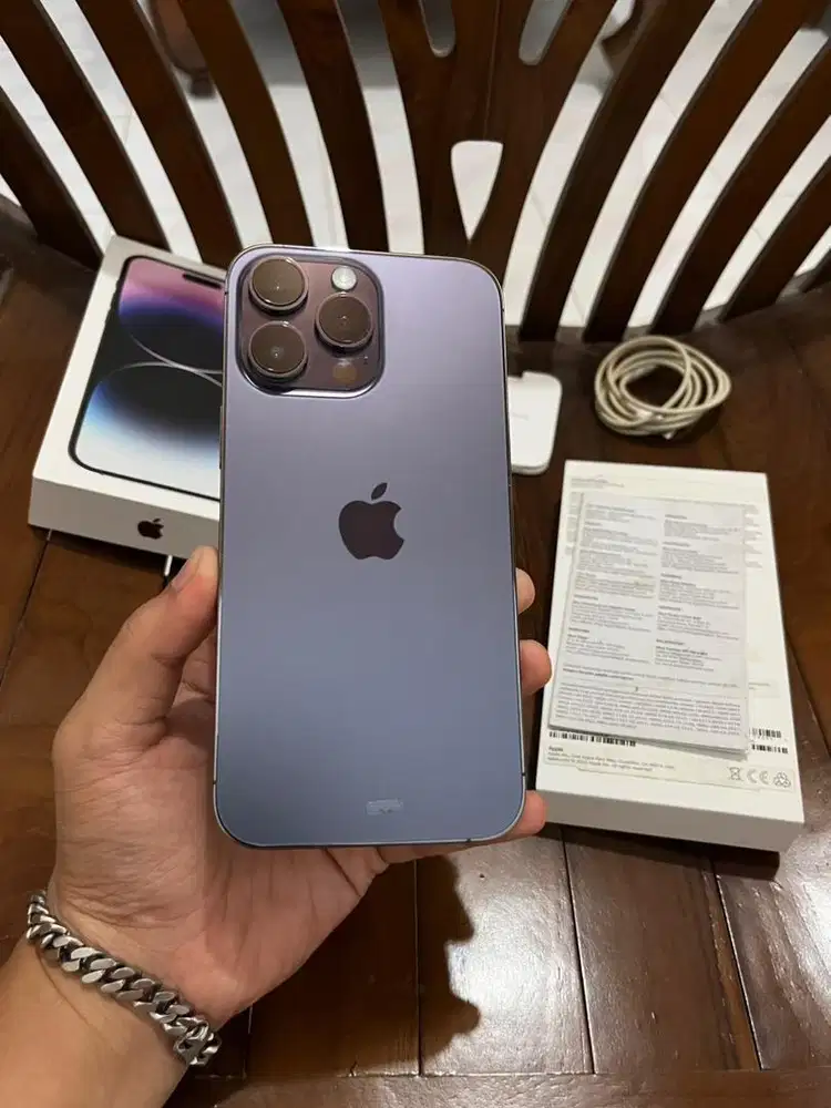 Iphone 14 Promax 128gb iBox, Purple Full Ori Mulus
