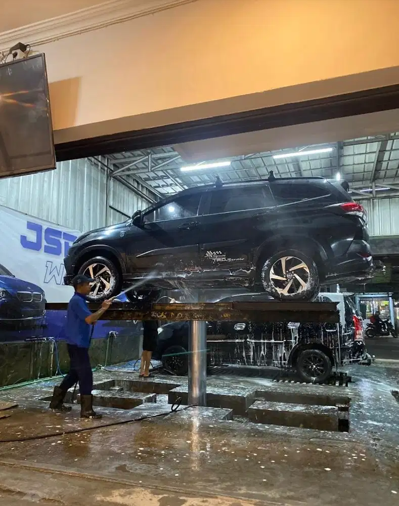 pegawai carwash bisa nyetir