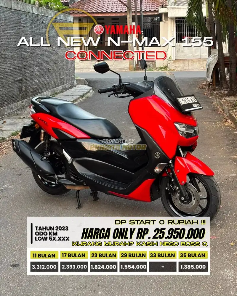 CREDIT DP MULAI 0 RUPIAH NMAX 155 CONNECTED 2023 !!!