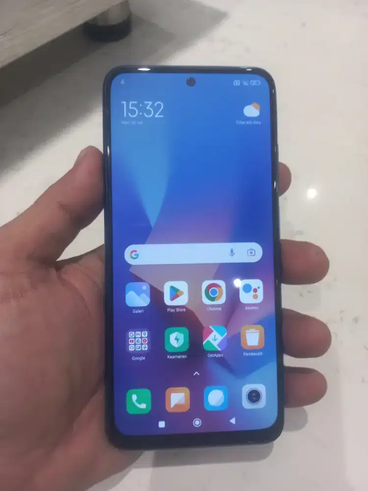 REDMI NOTE 10s Ram 8/128 Fullset tanpa adaptor charger