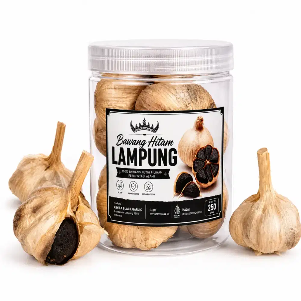 Herbal Bawang Hitam Lampung Fermentasi Bawang Putih Kating