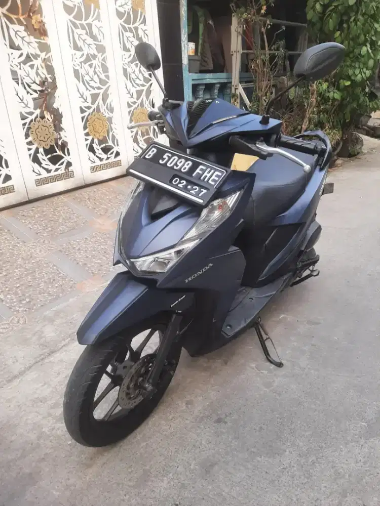 Honda Beat Deluxe 2022 ss lengkap mesin bagus plat Bekasi kabupaten