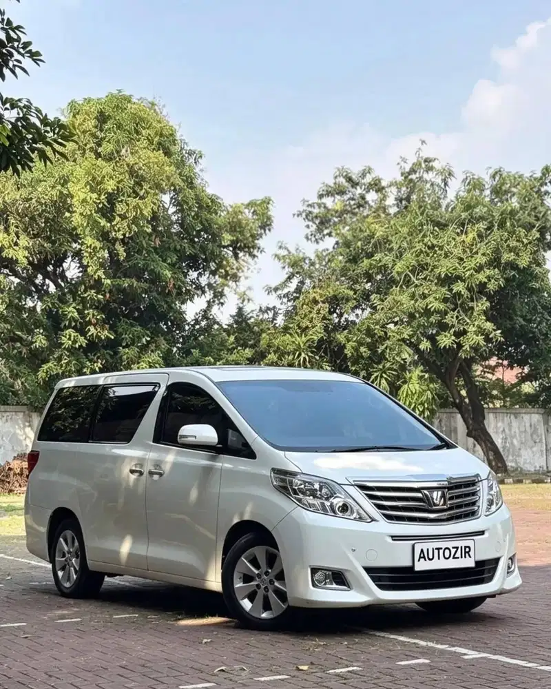 Toyota Alphard G Putih 2013 TdpMurmer Ori Menarik Bu Antik Baru Simpan