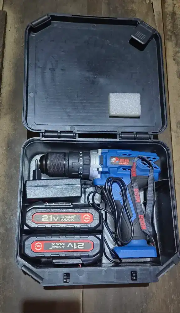 Bor Cordless merek EDON tipe lv3-2110 (bekas)