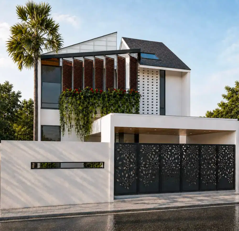 Dirancang Arsitek : Rumah Sehat, Modern, Unik, Spacious