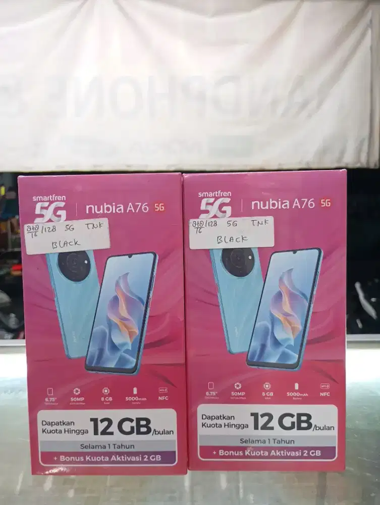 NUBIA A76 5G RAM TOTAL 16GB / 128GB NFC