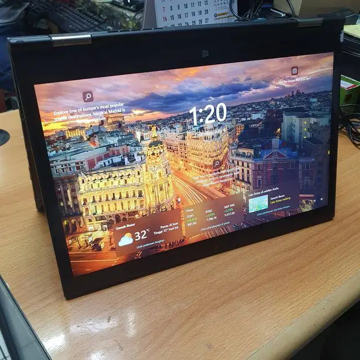 laptop LENOVO X1 YOGA i7 gen 6 ram 16gb layar touchscreen 14in *RMR