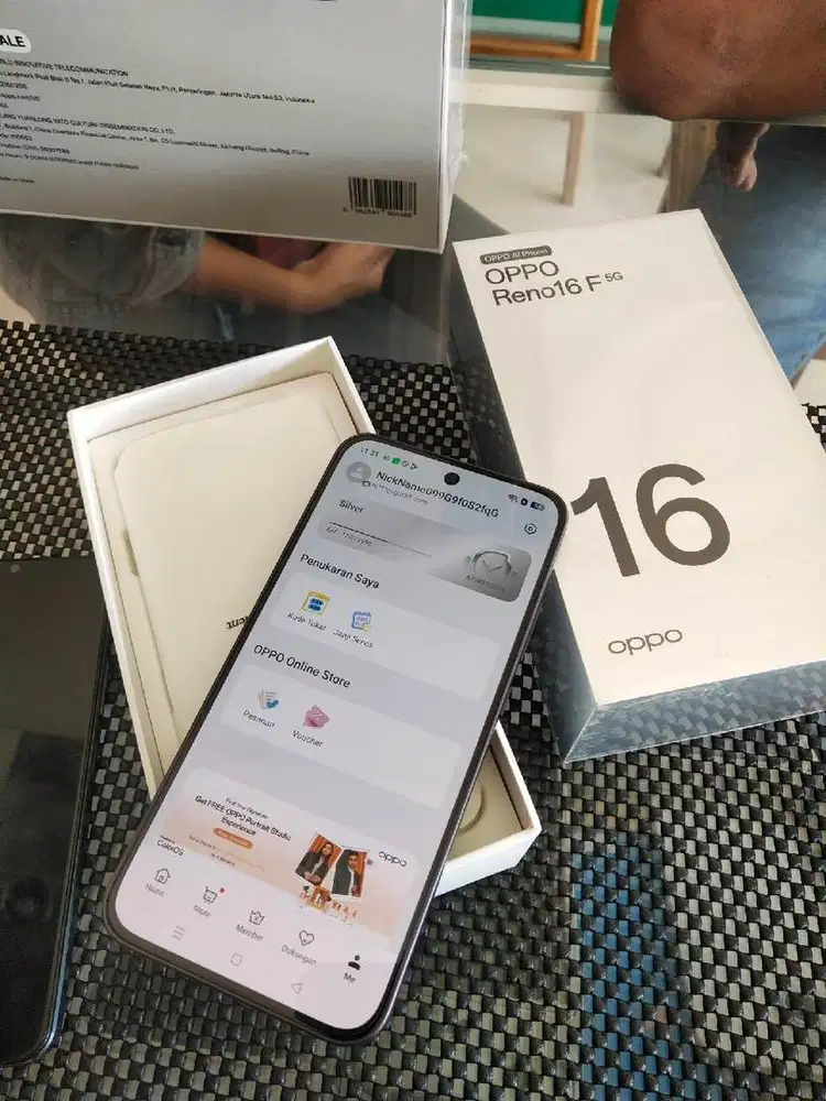 OPPO Reno16 F 5G 8/256GB - cash, kredit, tukar-tambah, spaylater