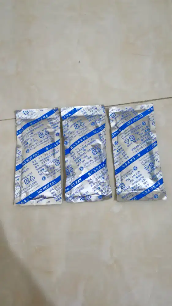 Cleaning powder Enagic Kangen Water/bubuk pembersih food grade Enagic.
