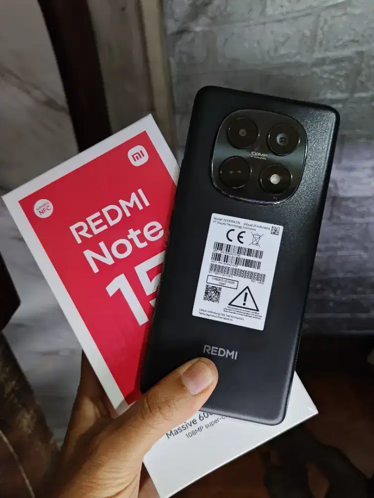 Xiaomi redmi note 15 8/128 like new pemakaian Baru itungan Minggu