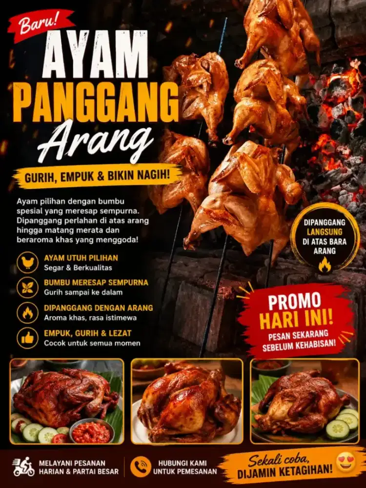 Ayam panggang kriyuk